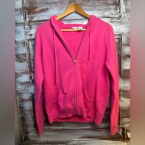 Isaac Mizrahi Vibrant Pink Hoodie